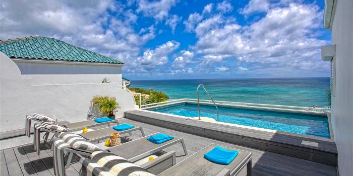 Villa rental St Martin - Pool